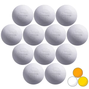 12 White Champion Sports Lacrosse Balls - Meets NOCSAE standard SEI Certified