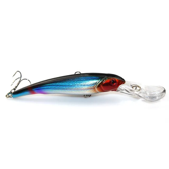 16.5cm 29g Minnow Fishing Lures  Japan Deep swim Saltwater Hard Bait Artificial Wobbler Fish Swim Bait Diving 3D Eyes YE-255