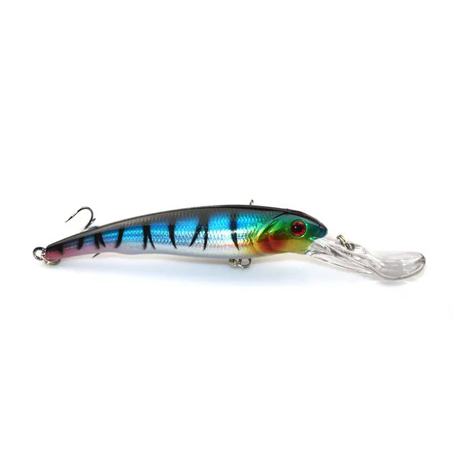 16.5cm 29g Minnow Fishing Lures  Japan Deep swim Saltwater Hard Bait Artificial Wobbler Fish Swim Bait Diving 3D Eyes YE-255