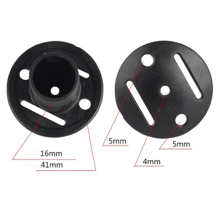 2 PCS Anti-puncture Plug Cap Alpenstock Support Bar Protective Case Anti-burst Tent Pole Plastic Helmet