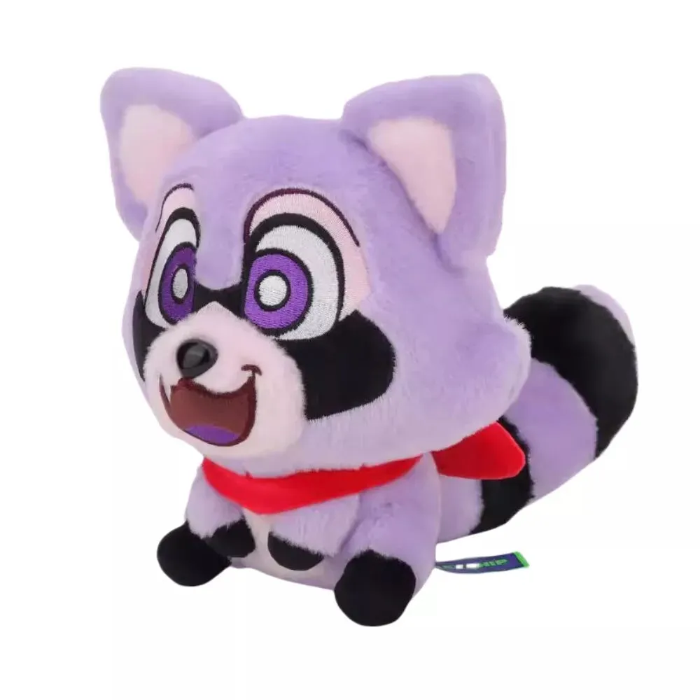 【20% off】Xcoser 2024 Game Indigo Park Raccoon Plush Doll Toys Soft Stuffed Kids Fans Gift