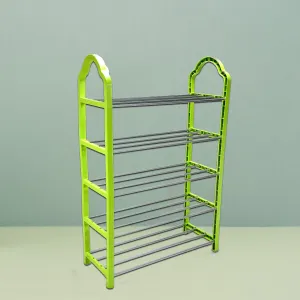 5176 5Tiers Steel  Shoe Rack Adjustable Shoe Shelf Storage Organizer For Home Use