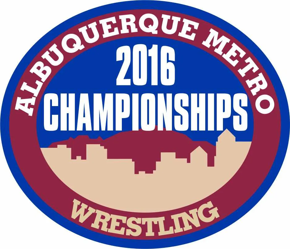 ABQ Metro Wrestling Championship Patches