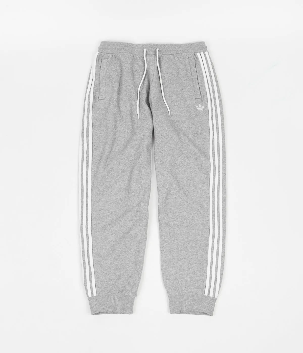 Adidas Bouclette Pants - Medium Grey Heather / White