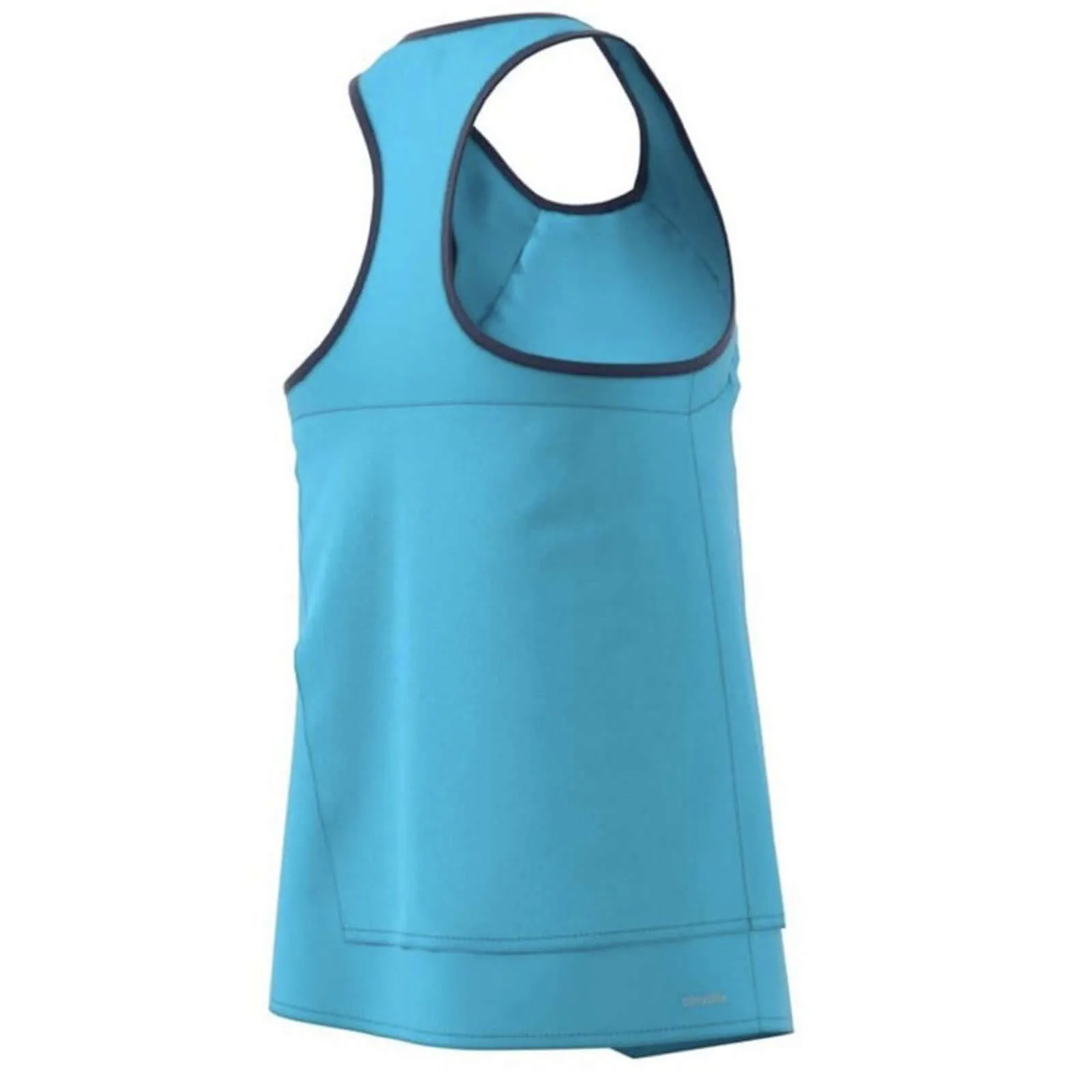 ADIDAS Girls Melbourne Line Tank Top Tennis Sports Kids Childrens - Samba Blue