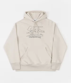 Adidas Graphic Hoodie - Halo Ivory