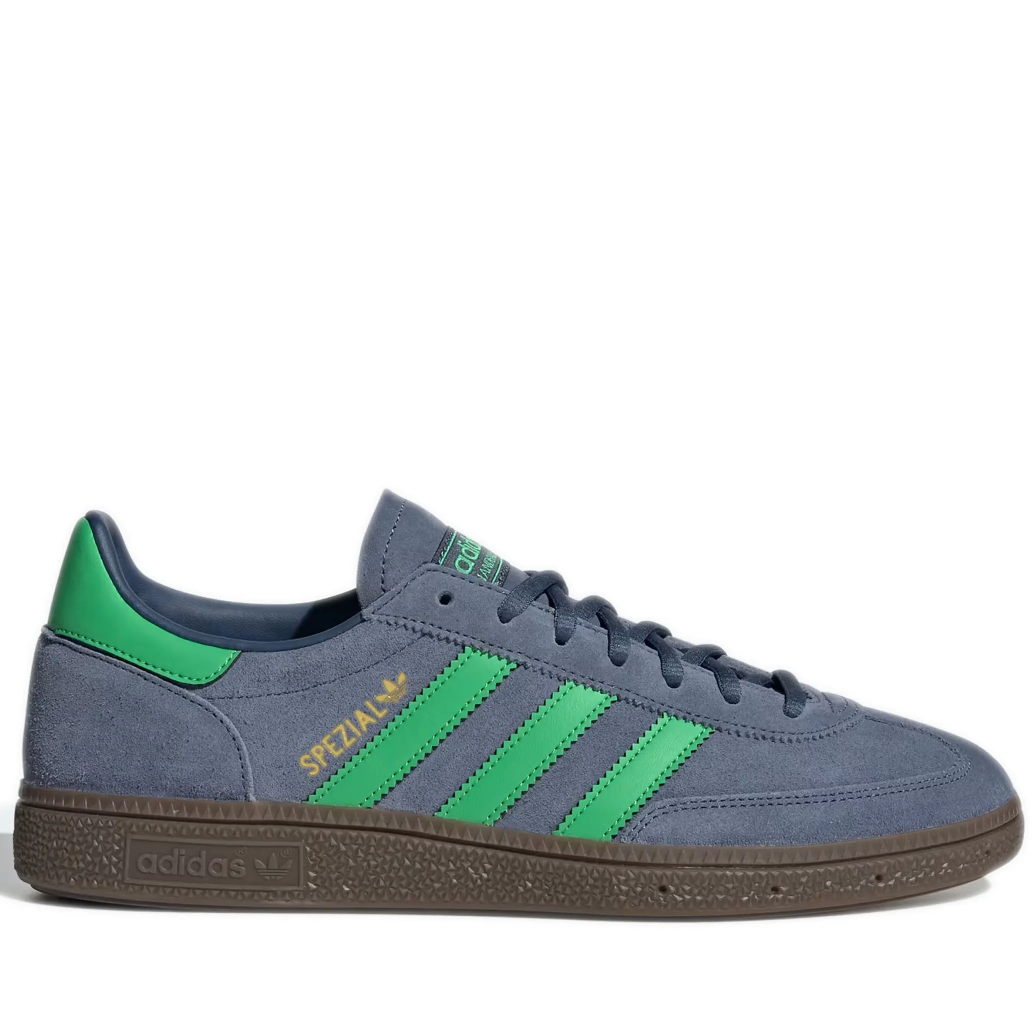 Adidas Handball Spezial Men's Shoes - Preloved Ink / Semi Screaming Green / Gold Metallic