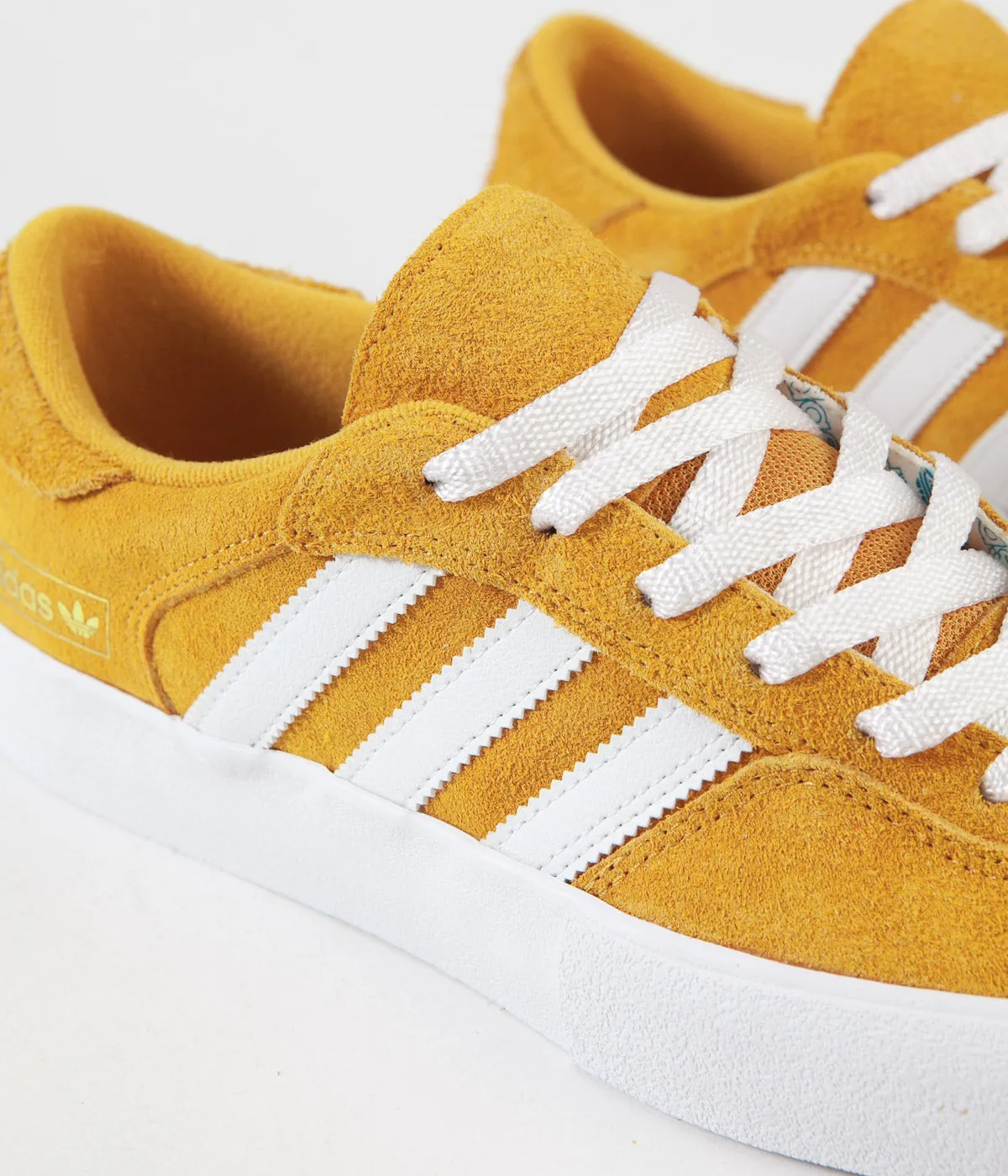 Adidas Matchbreak Super Shoes - Tactile Yellow / White / Gold Metallic