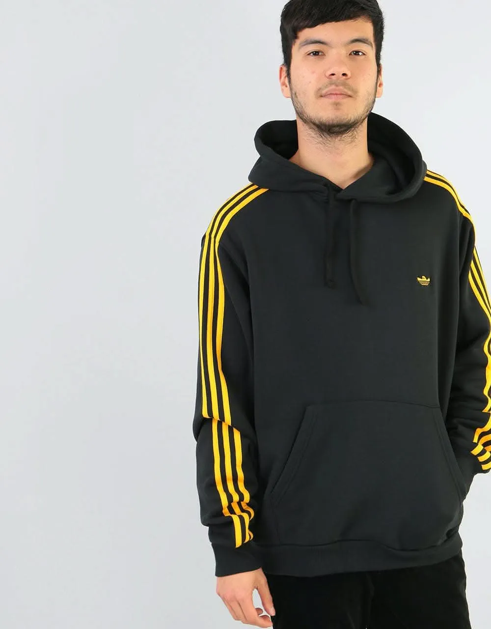 adidas Mini Shmoo Pullover Hoodie - Black/Active Gold