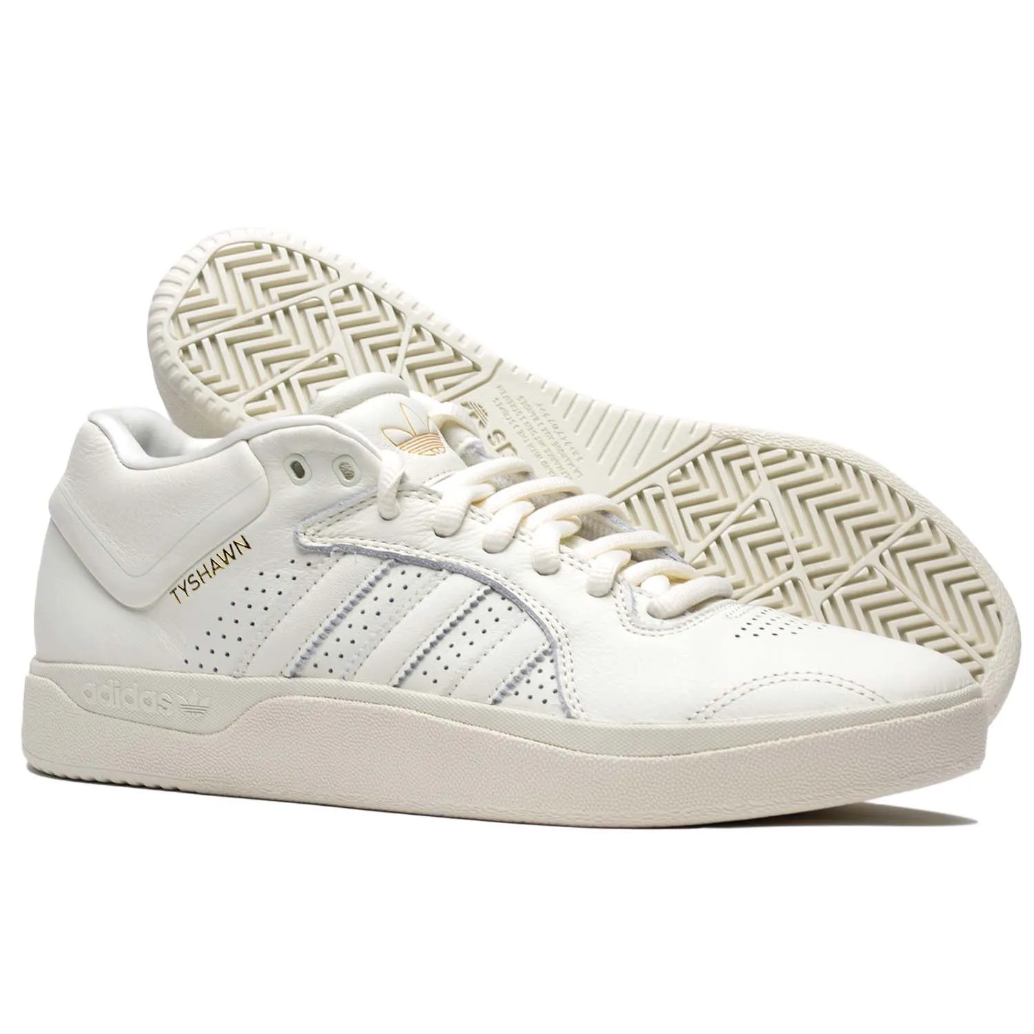 Adidas - Tyshawn - Ivory/Ivory/Blue Bird