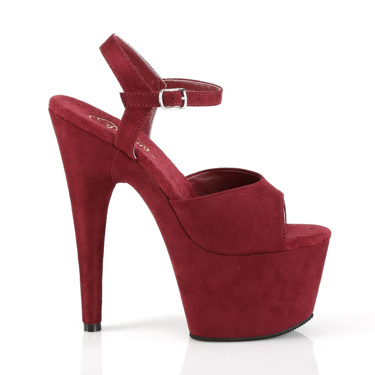 ADORE-709FS Burgundy Platform Sandals