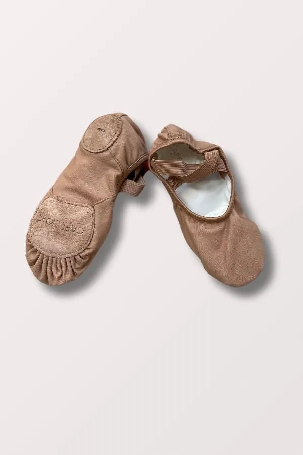 Adult Hanami Stretch Canvas Ballet Shoes - Light Suntan