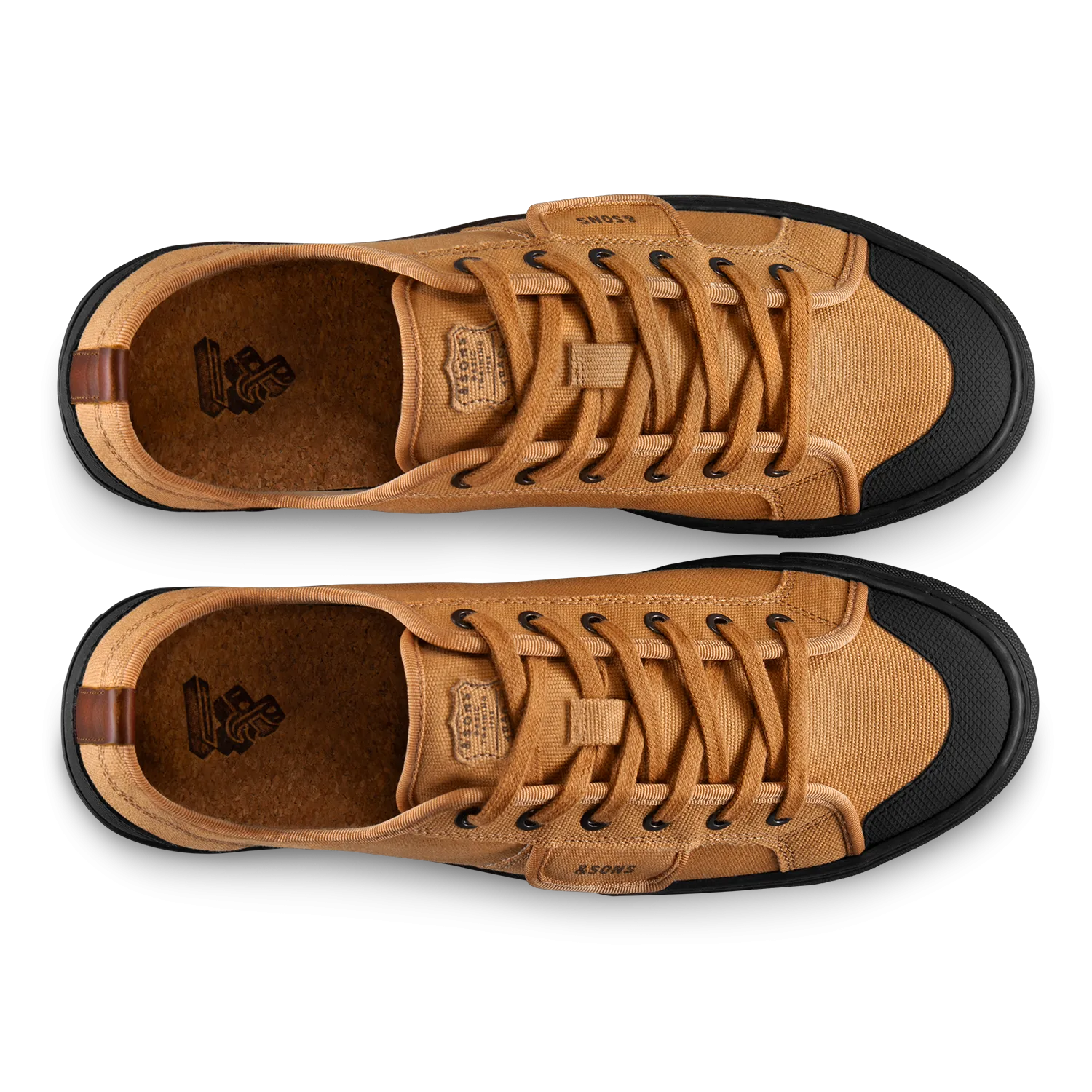 &SONS Baseline Tan Low Top Tan