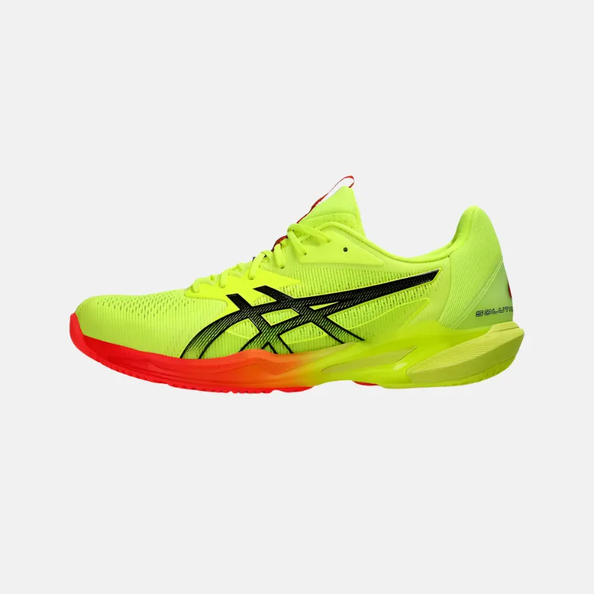 Asics Solution Speed FF 3 Paris Men's Tennis Shoes -Safety Yellow/Black