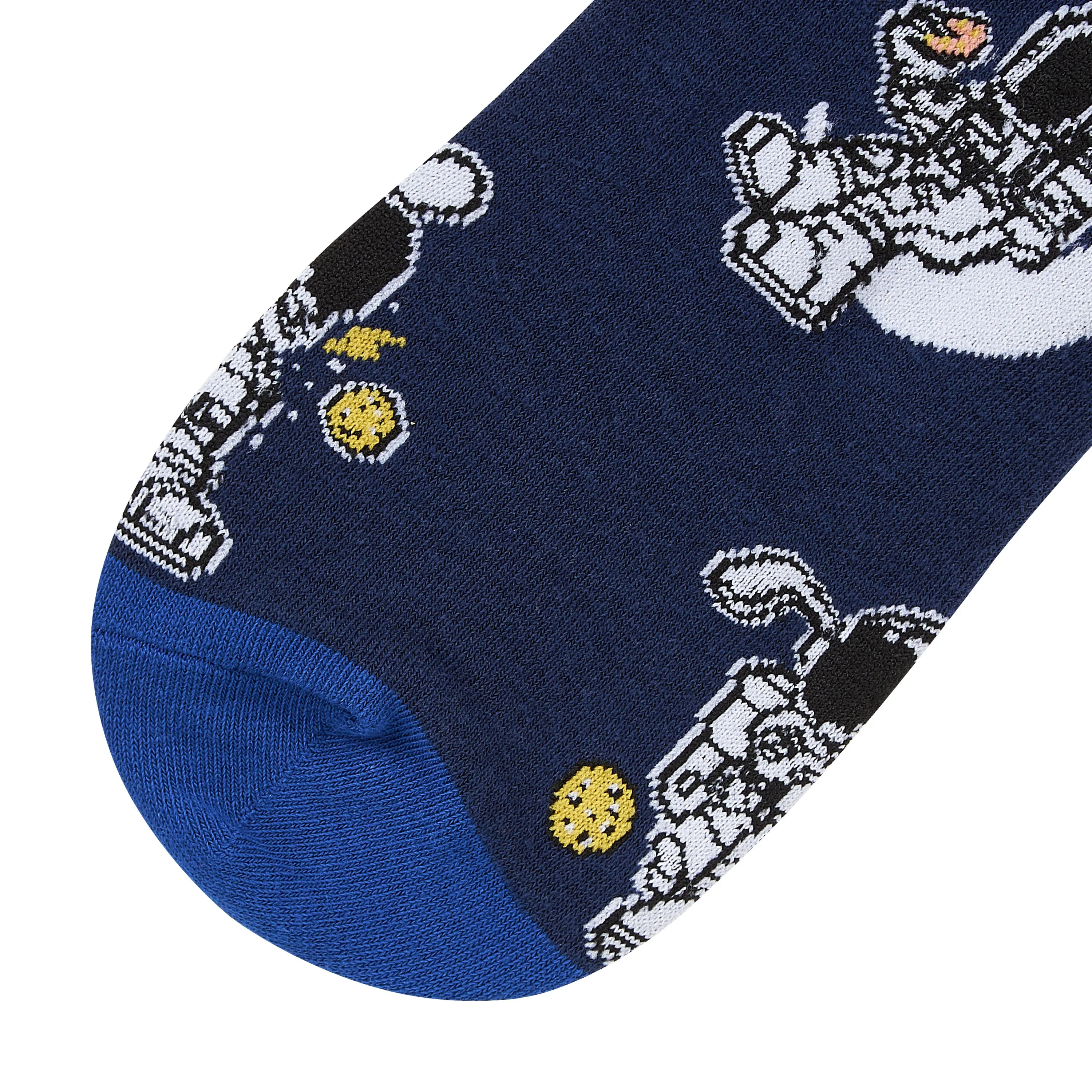 Astro Fun Printed Crew Length Socks