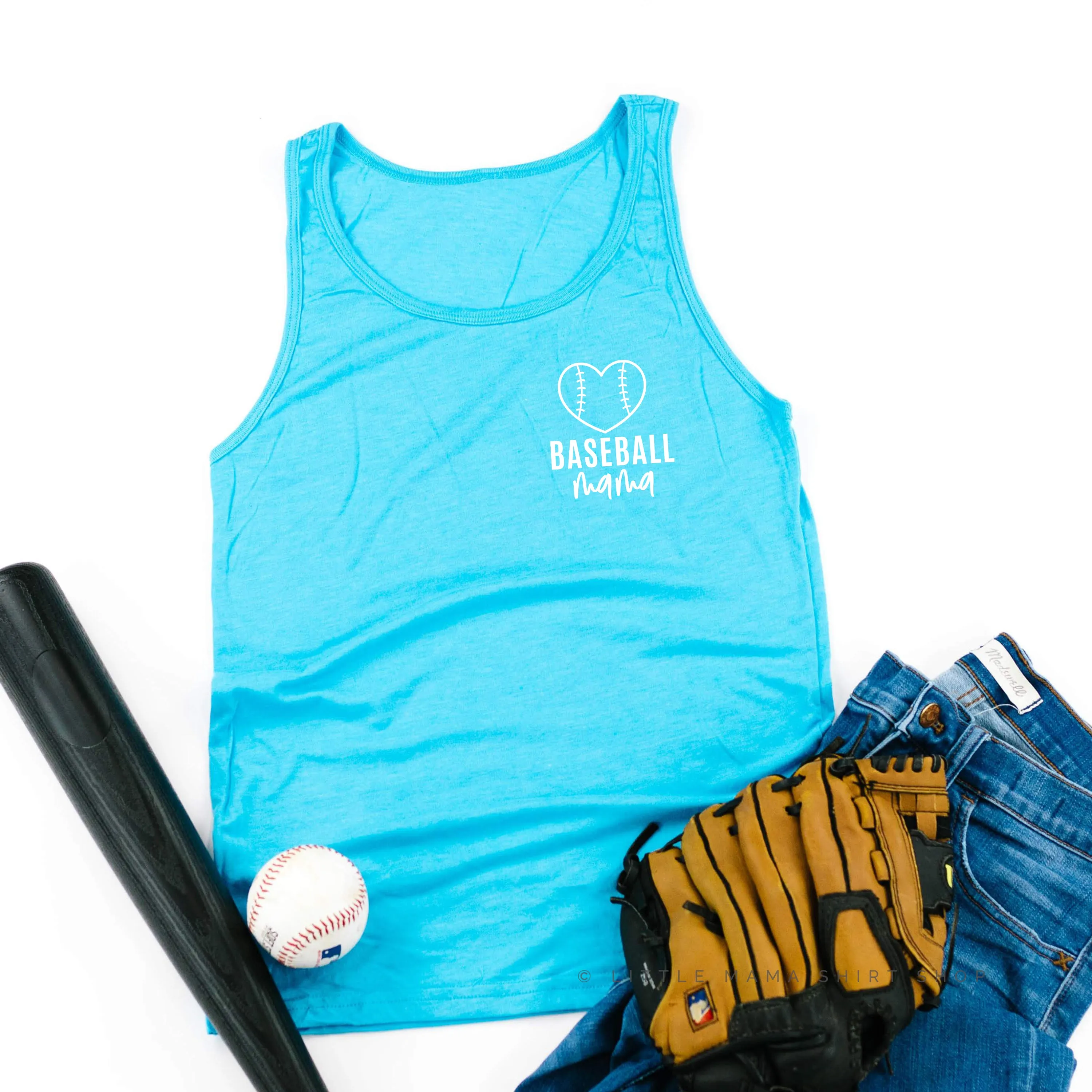 Baseball Mama - Pocket Design - Unisex Jersey Tank