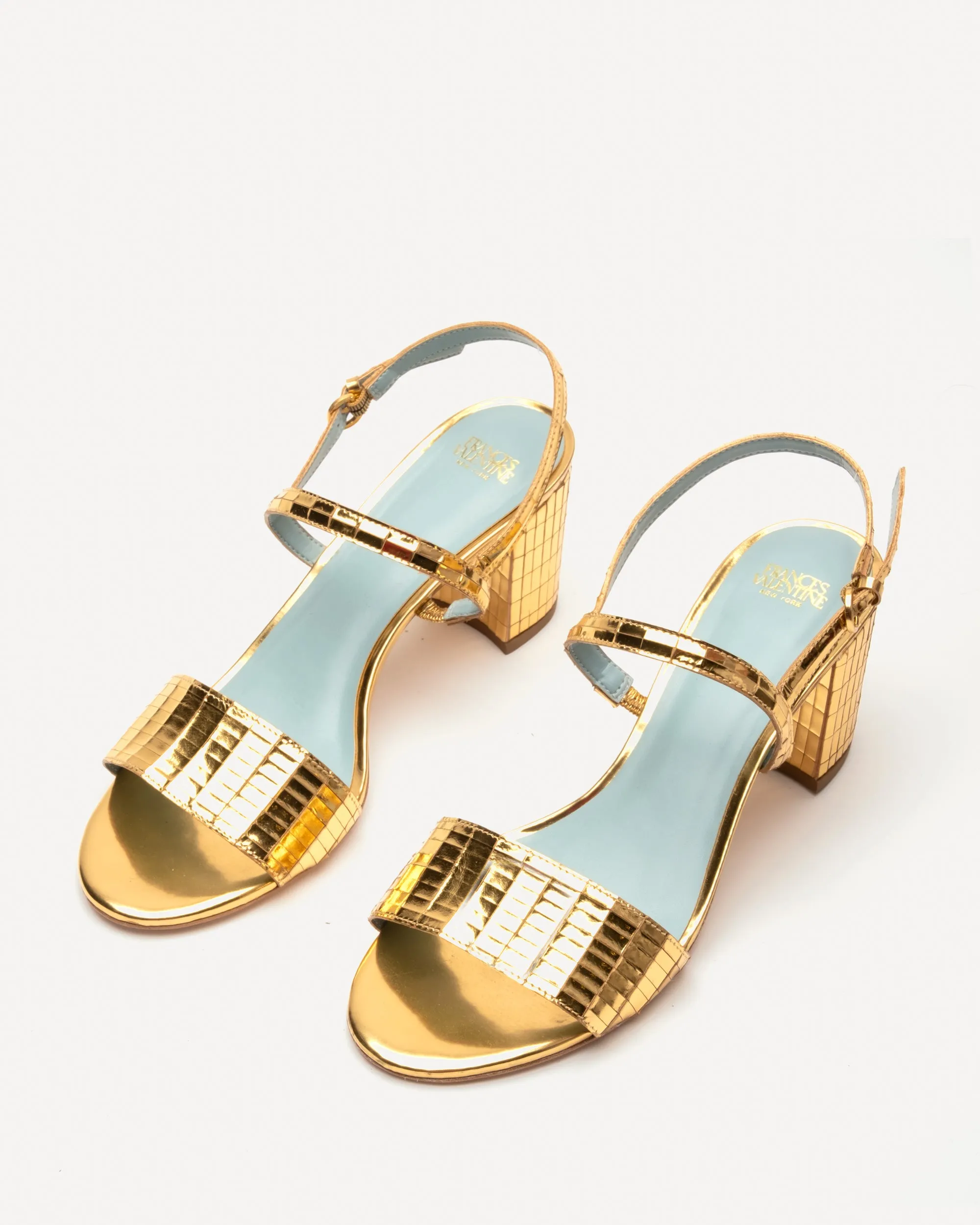 Bettina Sandal Disco Leather Gold