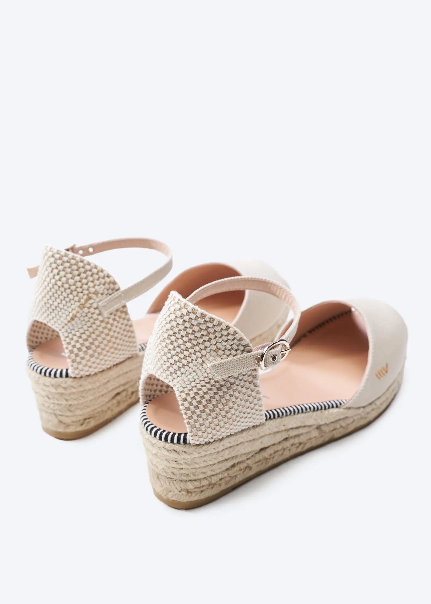 Cavall Canvas Espadrille Sandal Wedges