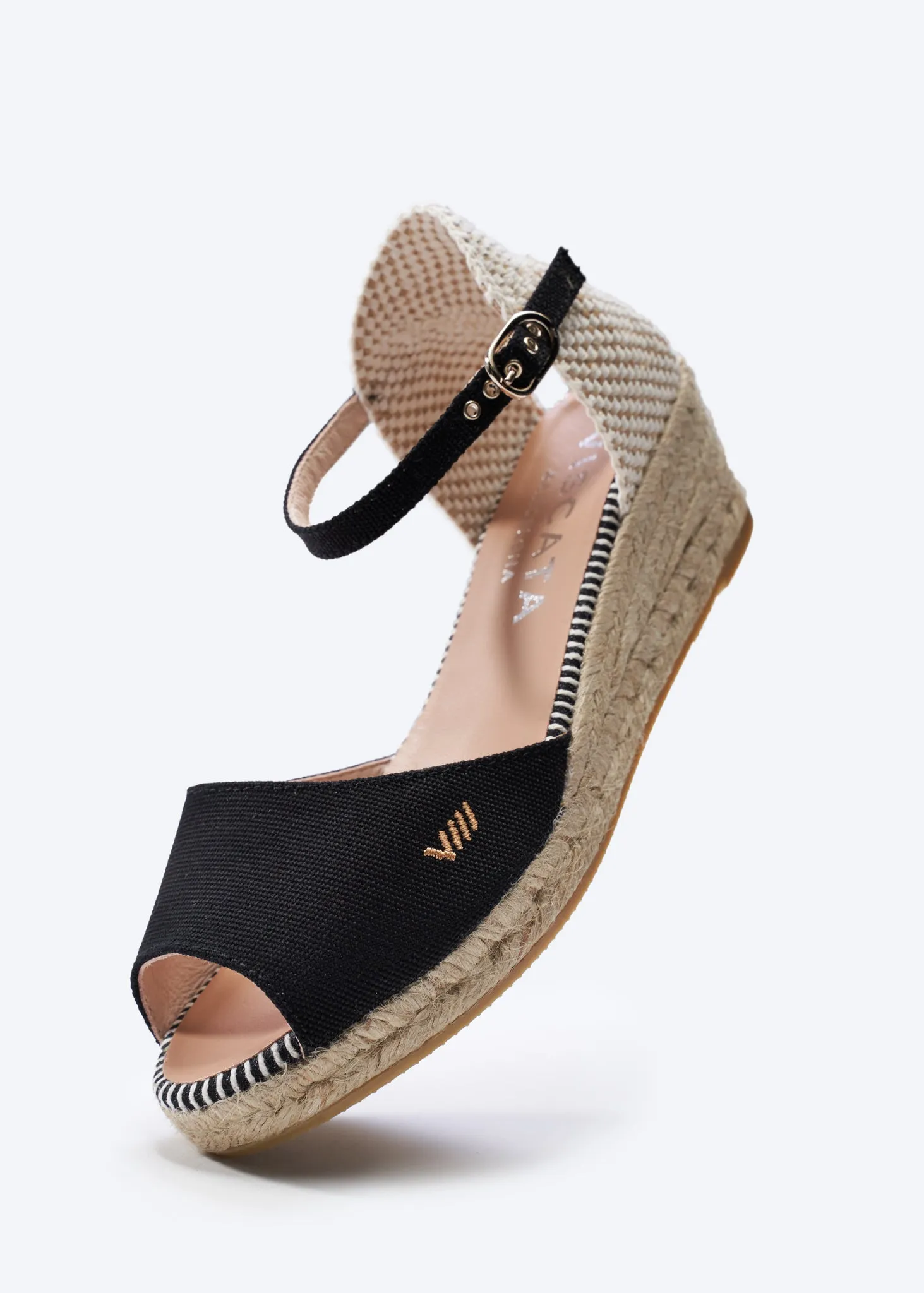 Cavall Canvas Espadrille Sandal Wedges