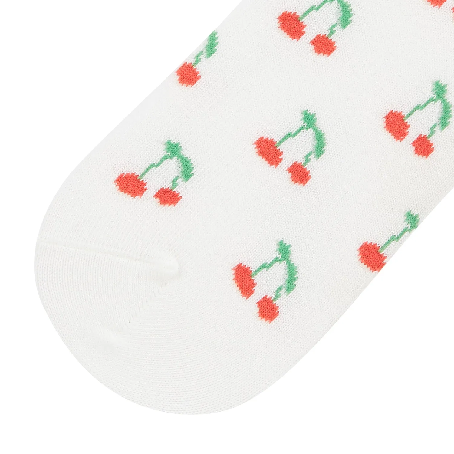 Cherry Printed Ankle Socks