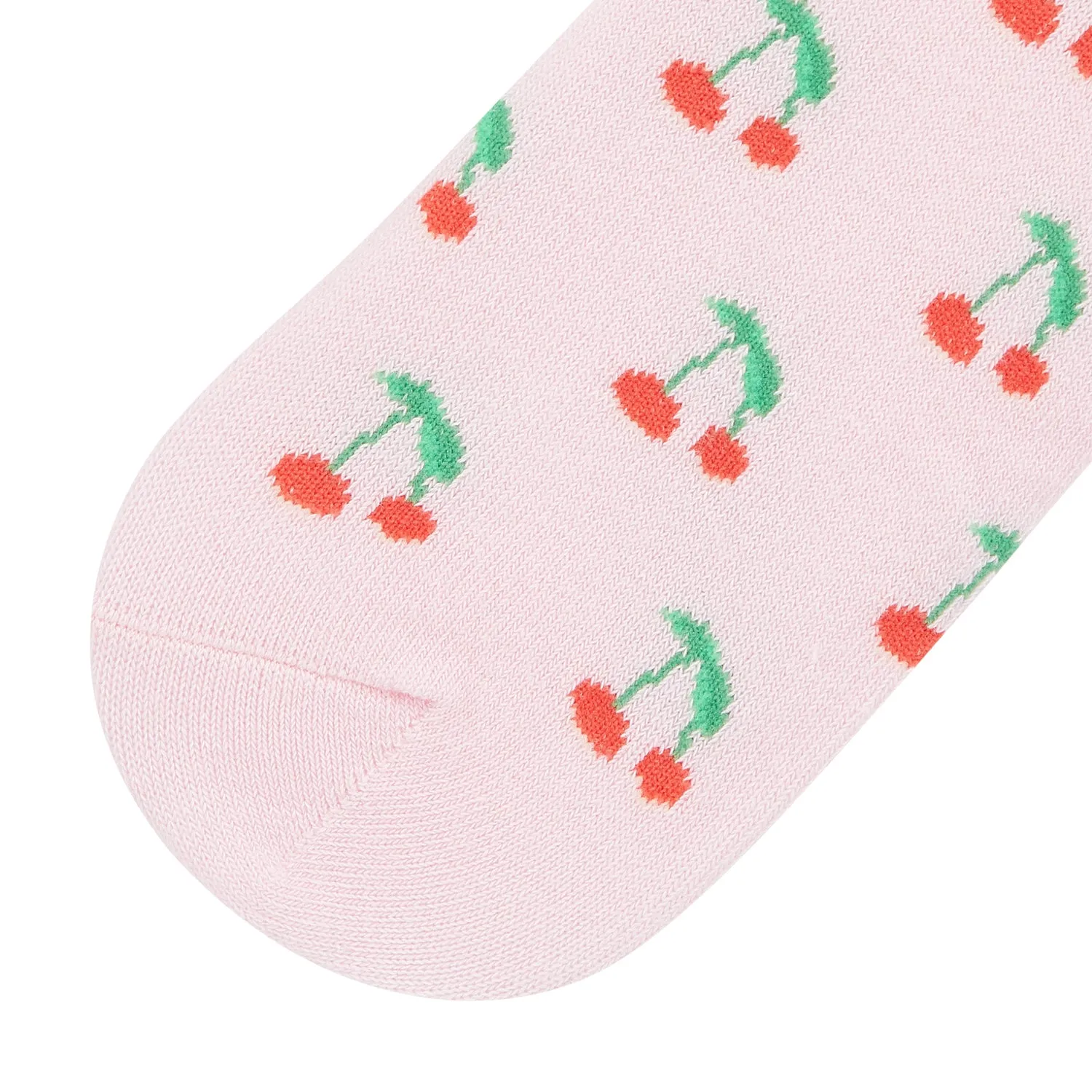 Cherry Printed Ankle Socks