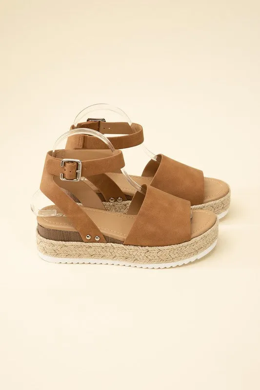 Cici Espadrille Ankle strap Sandals