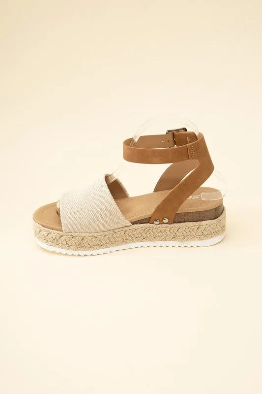 Cici Espadrille Ankle strap Sandals