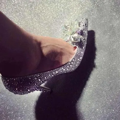 Cinderella crystal shoes - Women's shoes