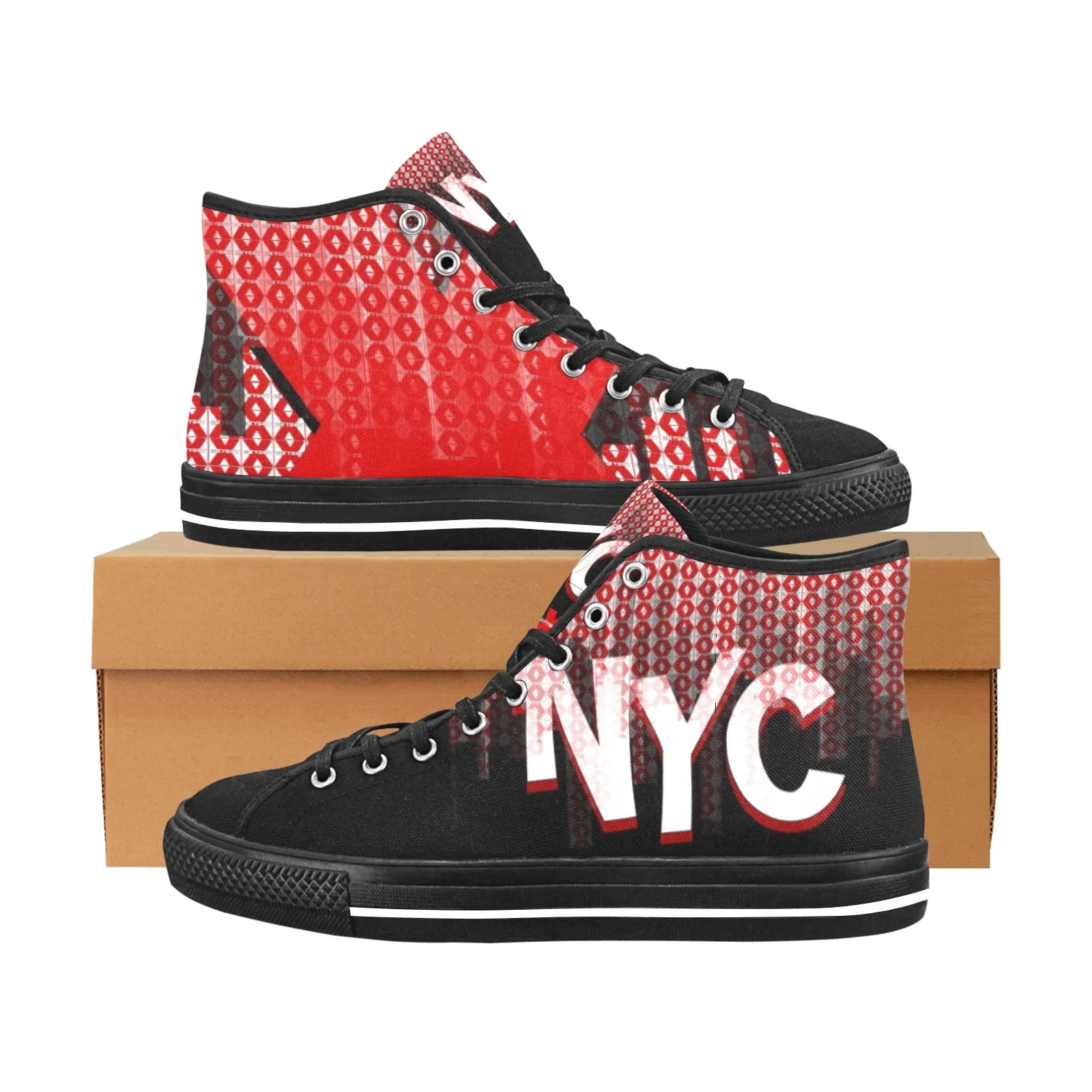 CITYBOY NYC PRINT Vancouver H Men's Canvas Shoes (1013-1)