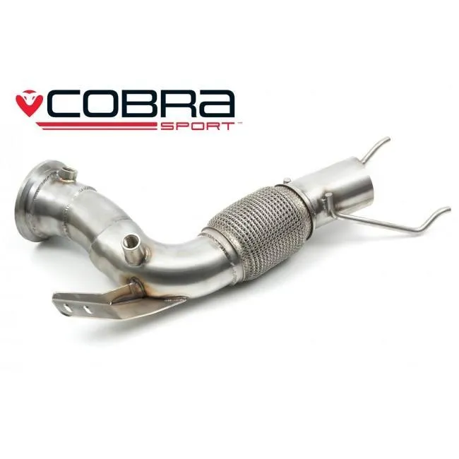 Cobra Exhausts - Mini (Mk3) Cooper S (F56 LCI) Facelift Sports Cat / De-Cat Downpipe Performance Exhaust