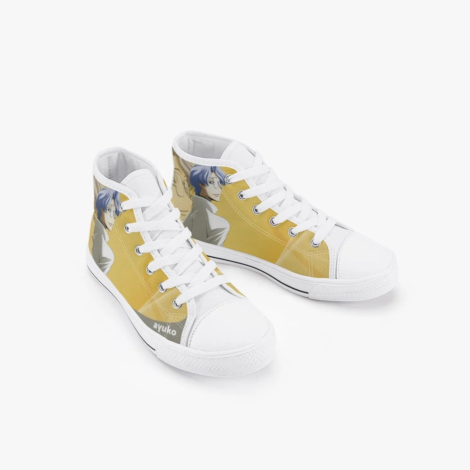 Code Geass Lloyd Asplund Kids A-Star High Anime Shoes