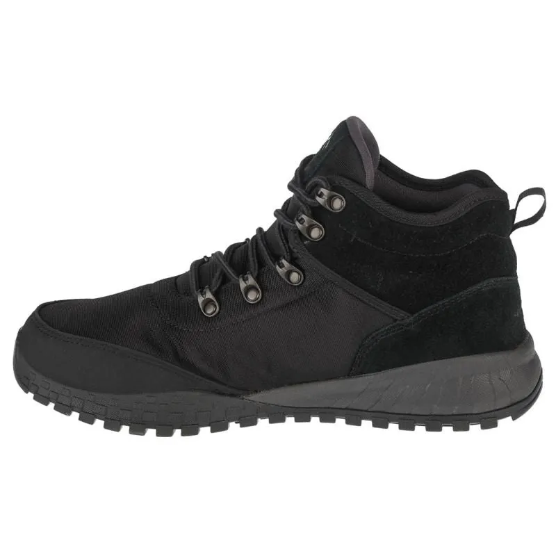 Columbia Mens Fairbanks Mid Shoes - Black