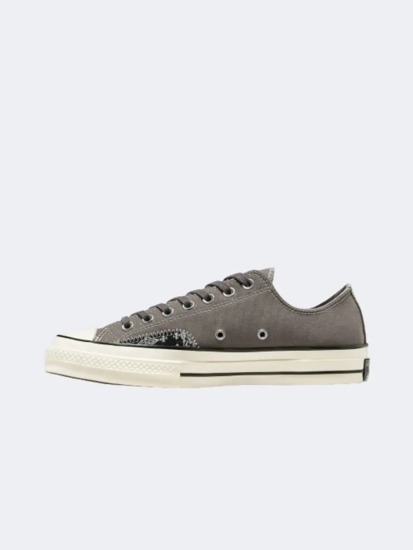 Converse Chuck 70 Crafted Ollie Patch Women Lifestyle Shoes Grey