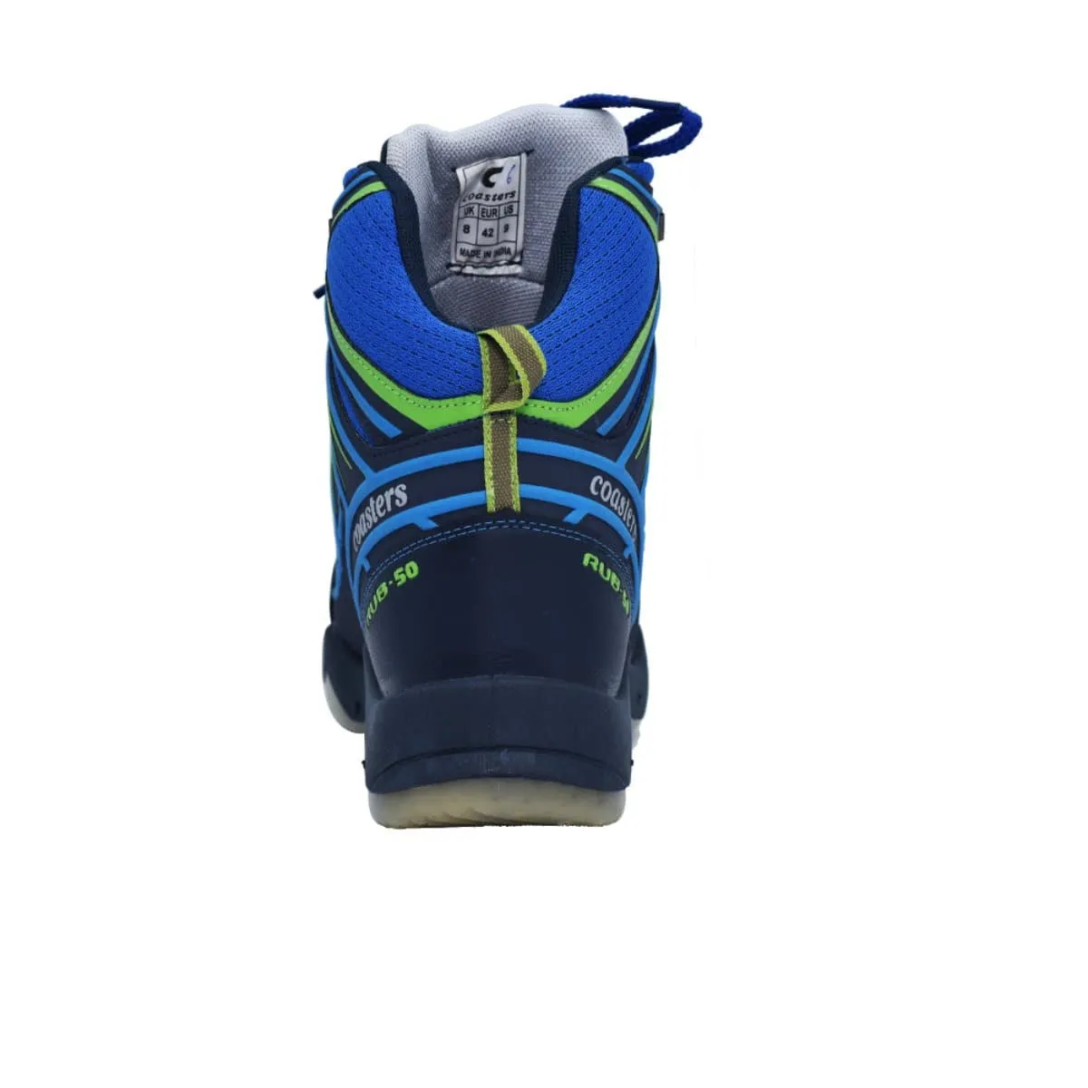 CTR Rub-50 High Ankle Trekking and Hiking Shoes - Blue