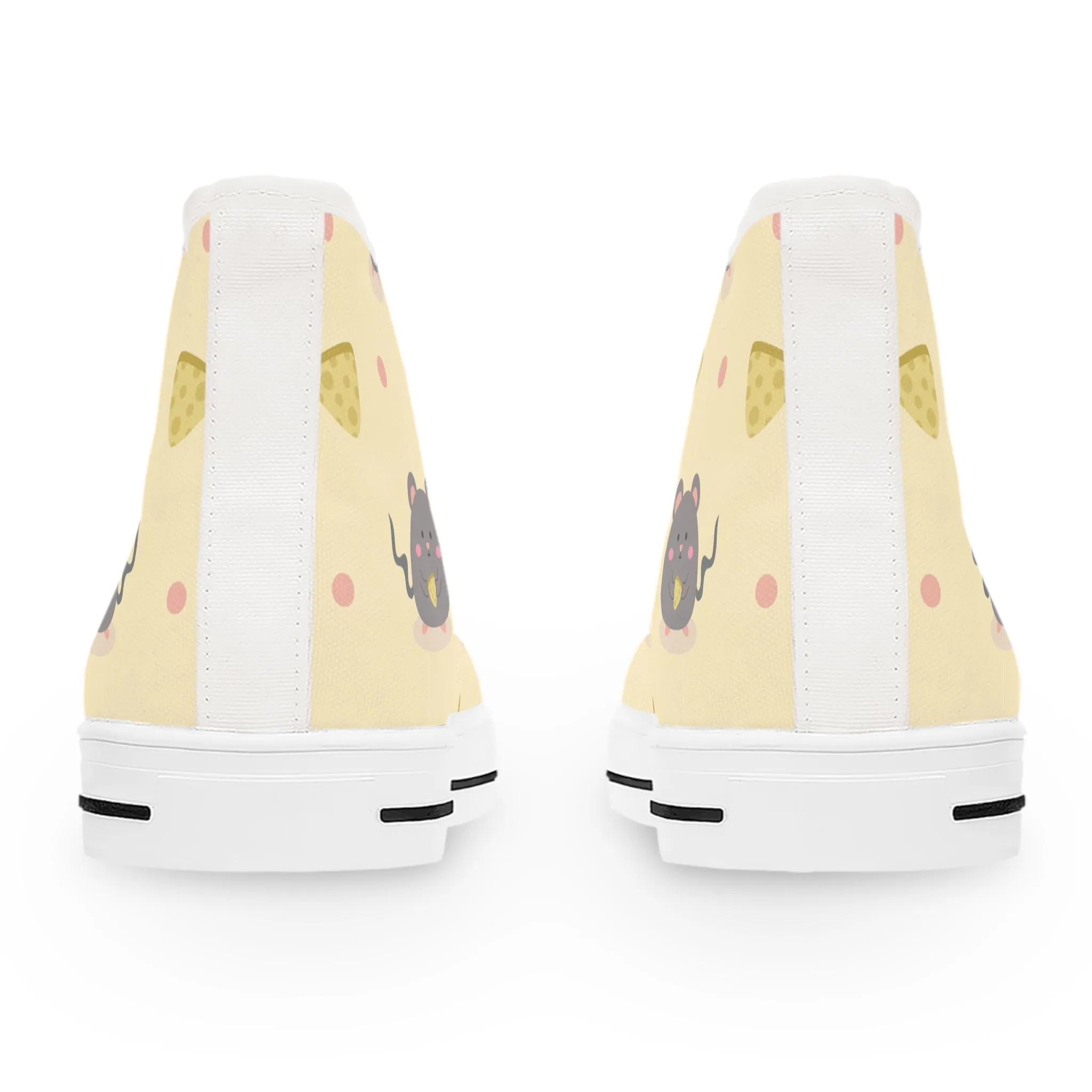 Cute Mouse Women's High Top Sneakers