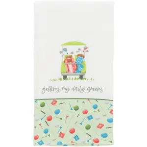 Daily Greens 100% Cotton Tea Towel