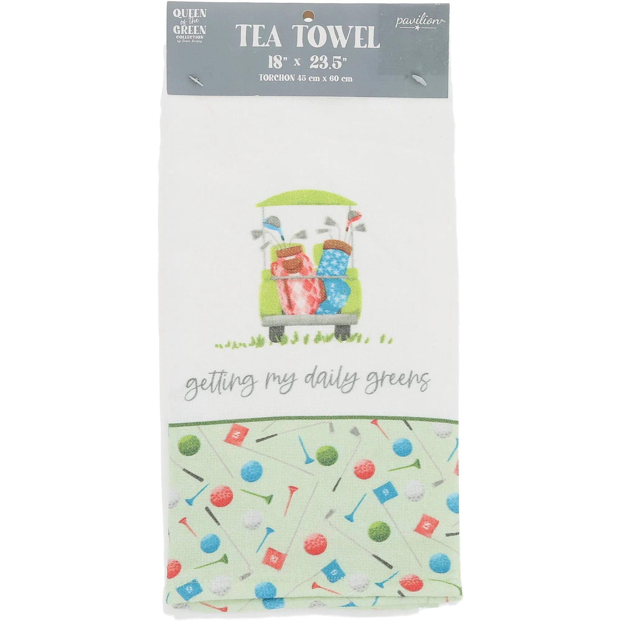 Daily Greens 100% Cotton Tea Towel