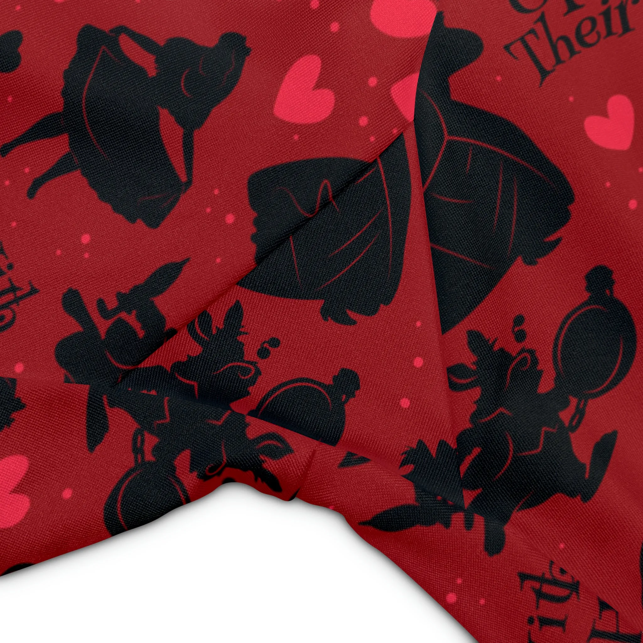 Disney Alice In Wonderland Queen Of Hearts Off With Their Heads Women's Athletic Workout Shorts