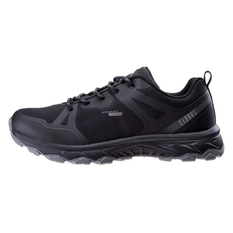 Elbrus Black Wesko Waterproof Mens Shoes - Black