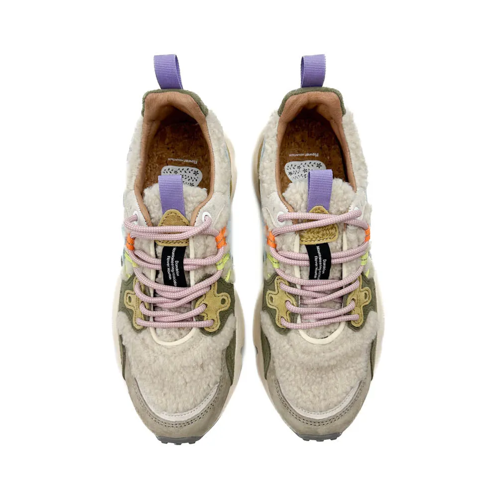 Flower Mountain - Yamano 3 Sneaker (Beige - Militare - Celeste)