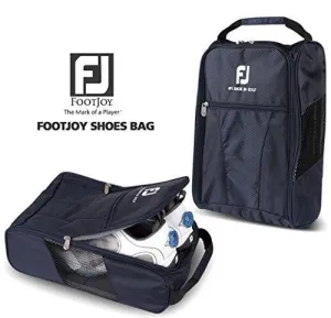 FootJoy Genuine Golf Shoes Bag Zipped Sports Bag Shoe Case - Navy Color