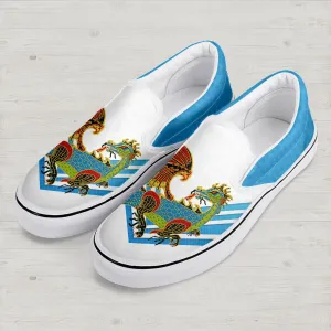 Gearhomie Elvis The Dragon Slip On Shoes