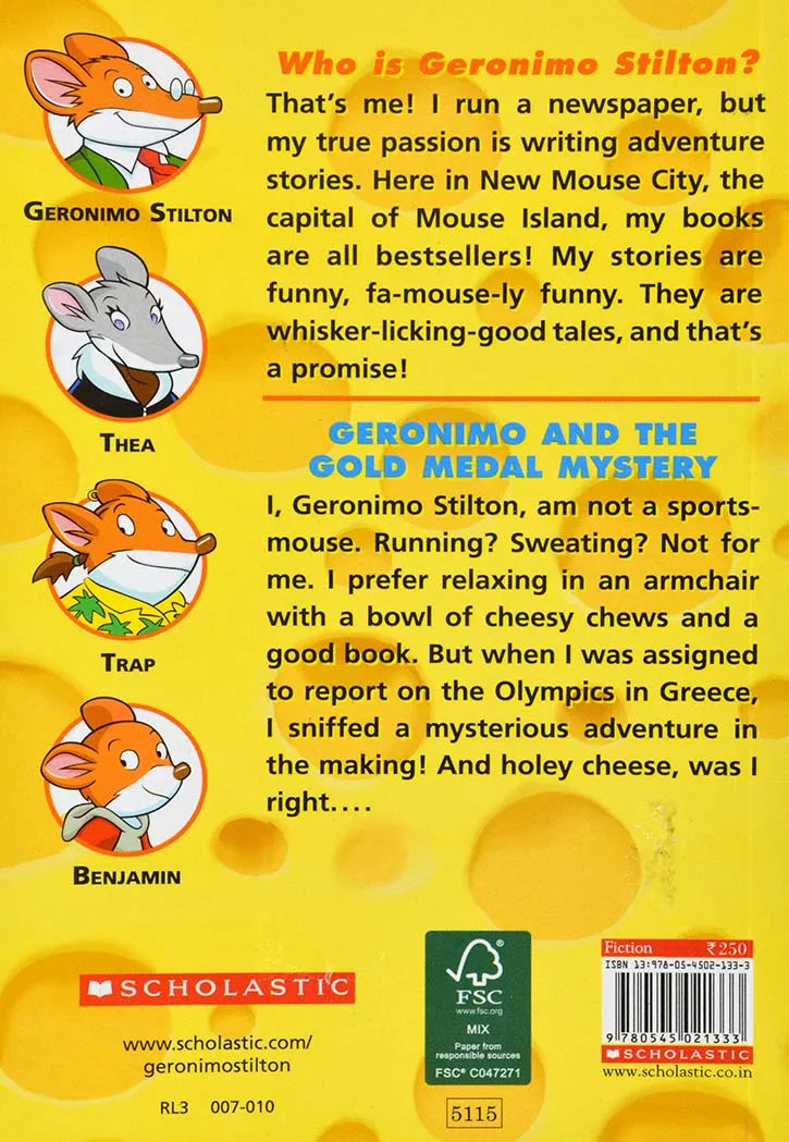 Geronimo Stilton - Geronimo And The Gold Medal Mystery