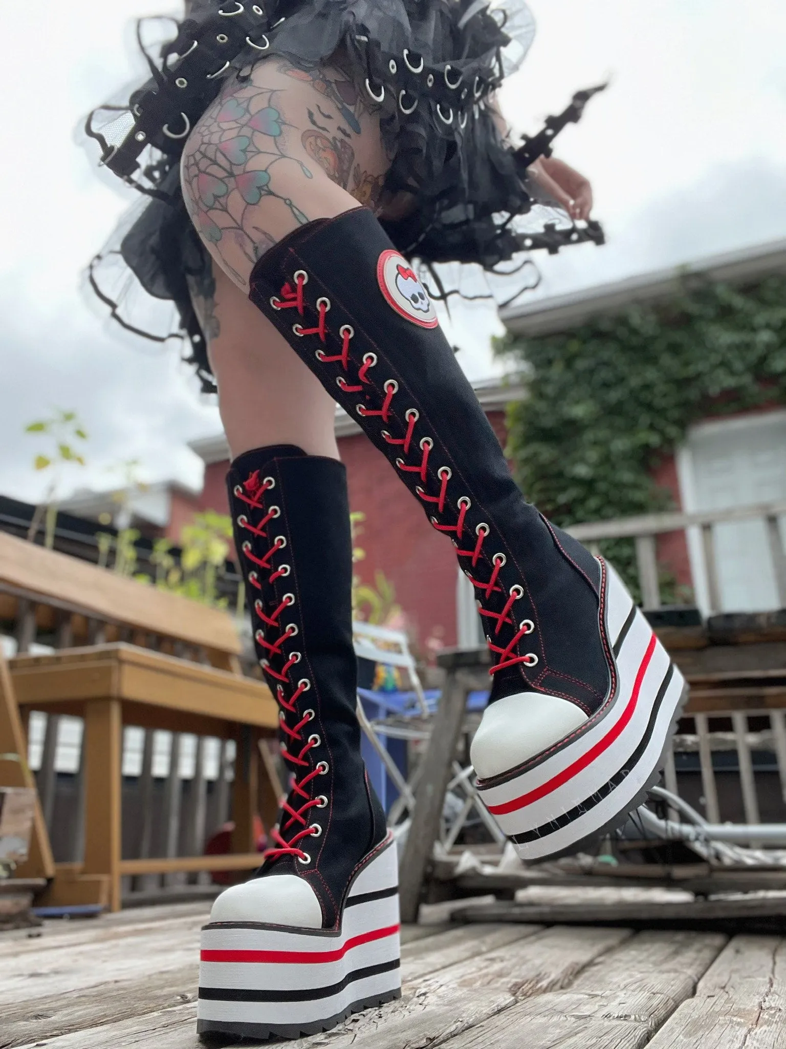 GHOUL YRU Platform boots