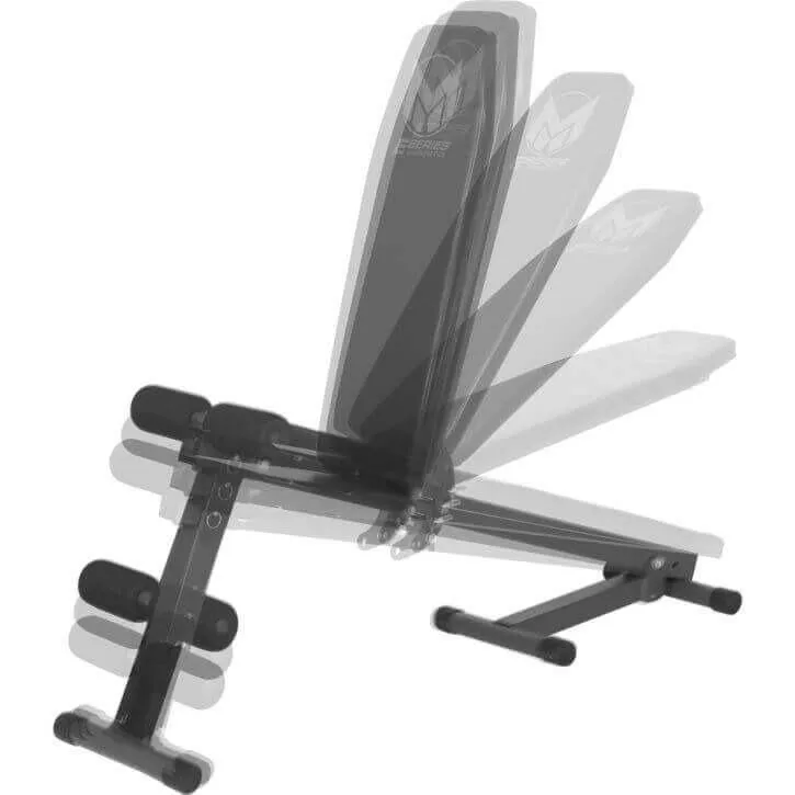 Gyronetics E-Series Multi Incline Flat Bench Sit Up Bench