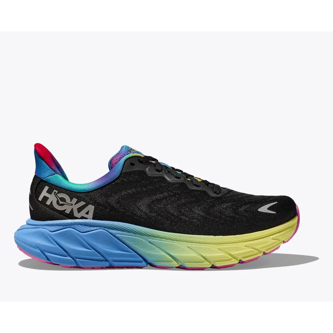 Hoka Women's Arahi 6 (Black/Silver)