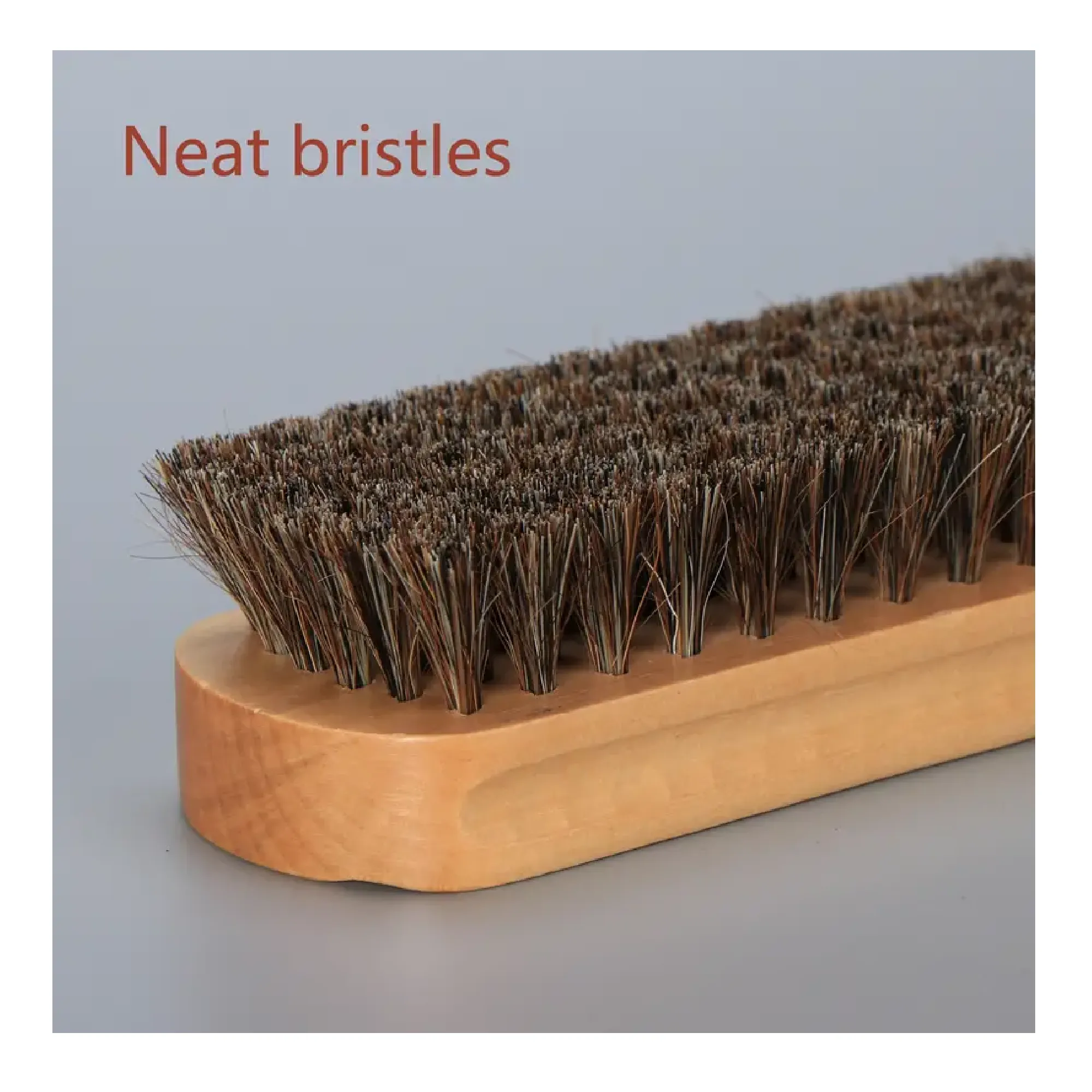 Horse Hair Shoe Brushes, Cleaning Polishing, Leather Care Protecting For Shoes Boots, Oil Polishing Cleaning Dust Brush