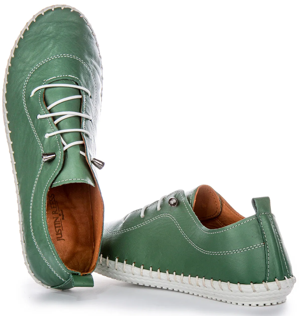 Justinreess England Lexi 2 In Green For Women