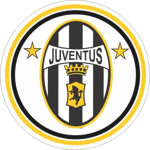 Juventus Team Round Decal