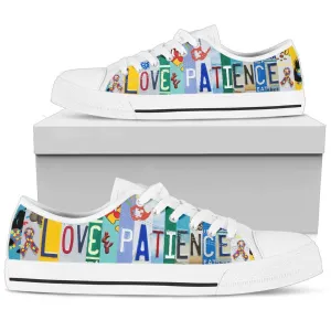 Love and Patience Low Top Shoes